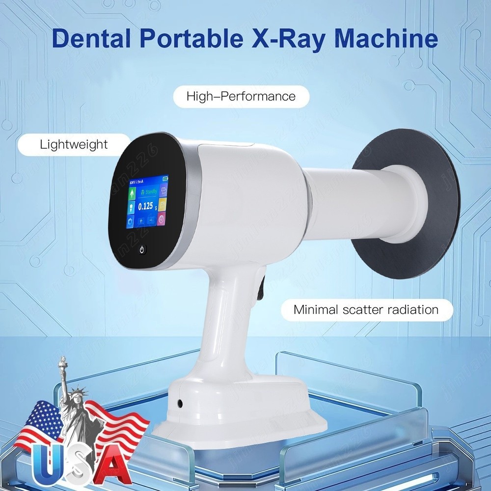 Portable Dental X Mobile Ray Digital Machine High Frequency With Shield