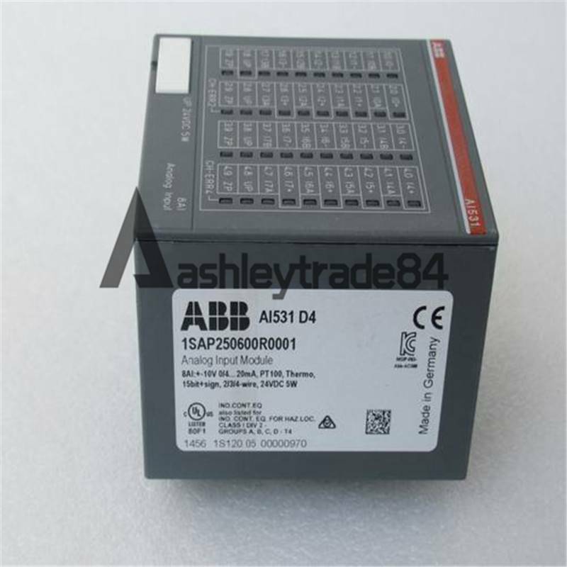 1PC NEW ABB ANALOG INPUT MODULE AI531 1SAP250600R0001