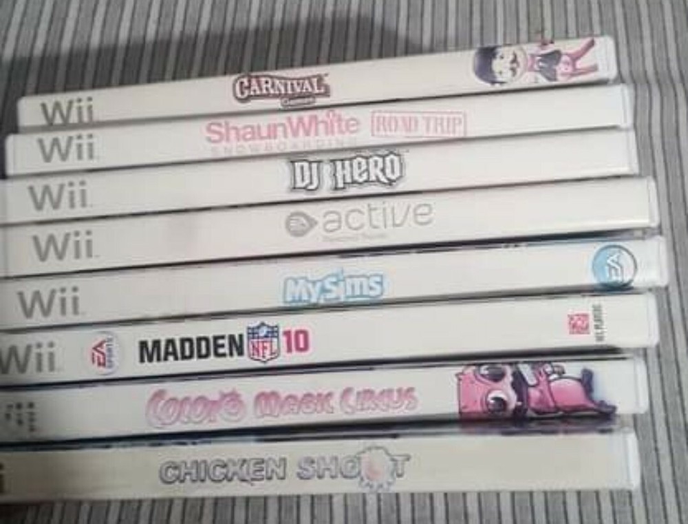 Wii games bundle 8 games