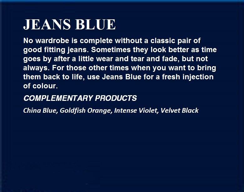 Dylon Machine Dye Eco Reactive Low Impact Machine Pods - Jeans Blue