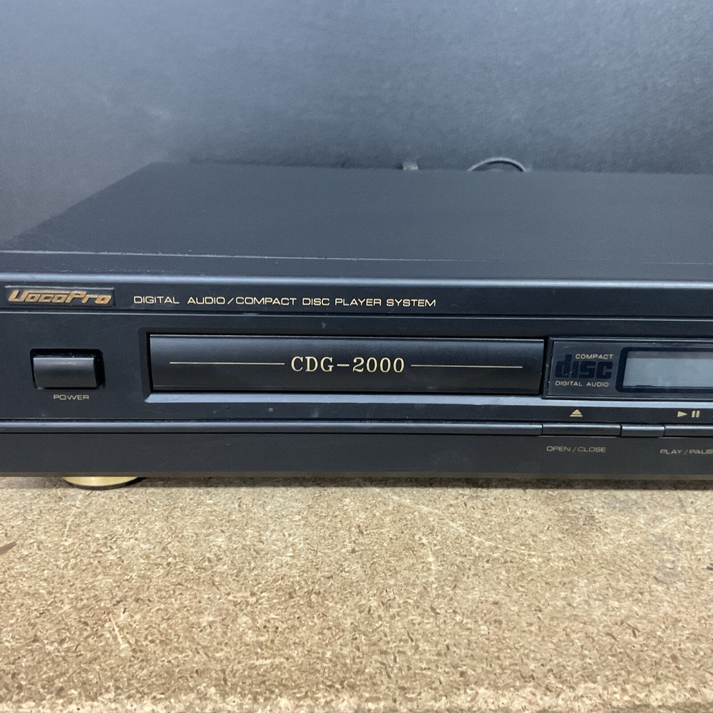 VocoPro CDG-2000 Digital Audio/Compact Disc Player System