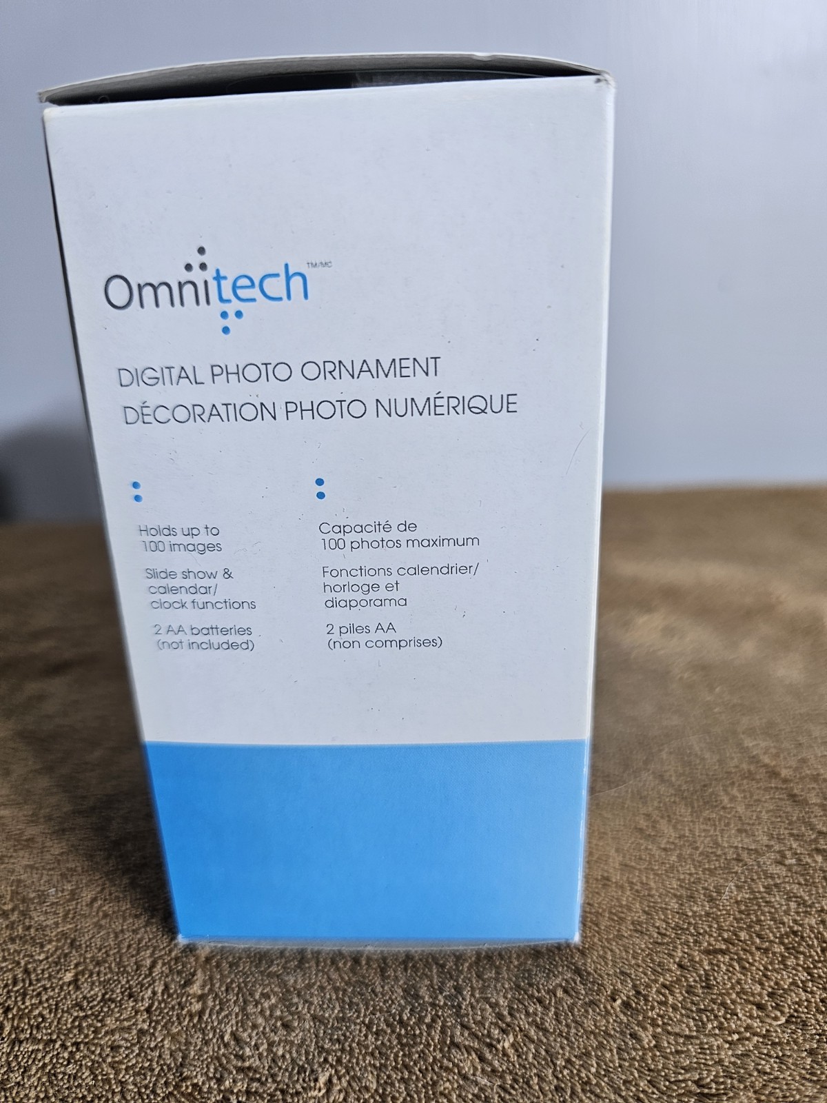 Omni Tech Digital Photo Ornament New
