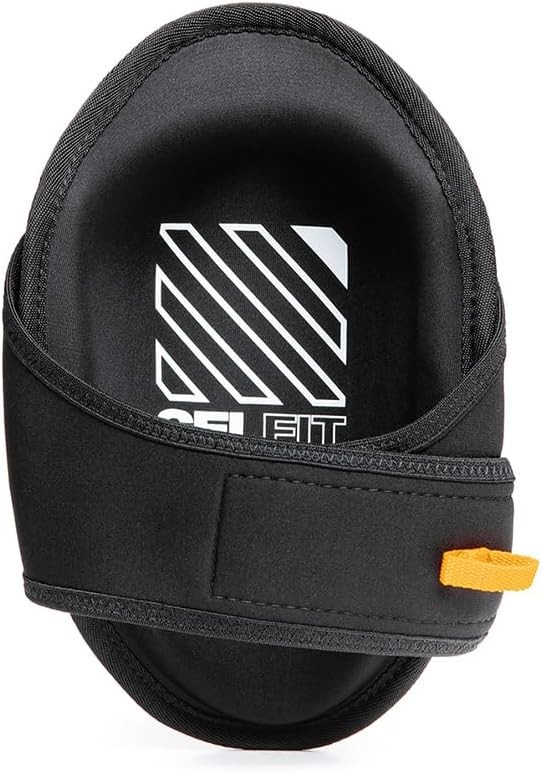 ToughBuilt GelFit Rocker Black Stabilization Knee Pads Heavy Duty TBL-KP-G201-R