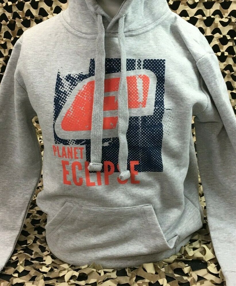 NEW EXTRA LARGE Planet Eclipse Favela Hooded Sweatshirt - Heather