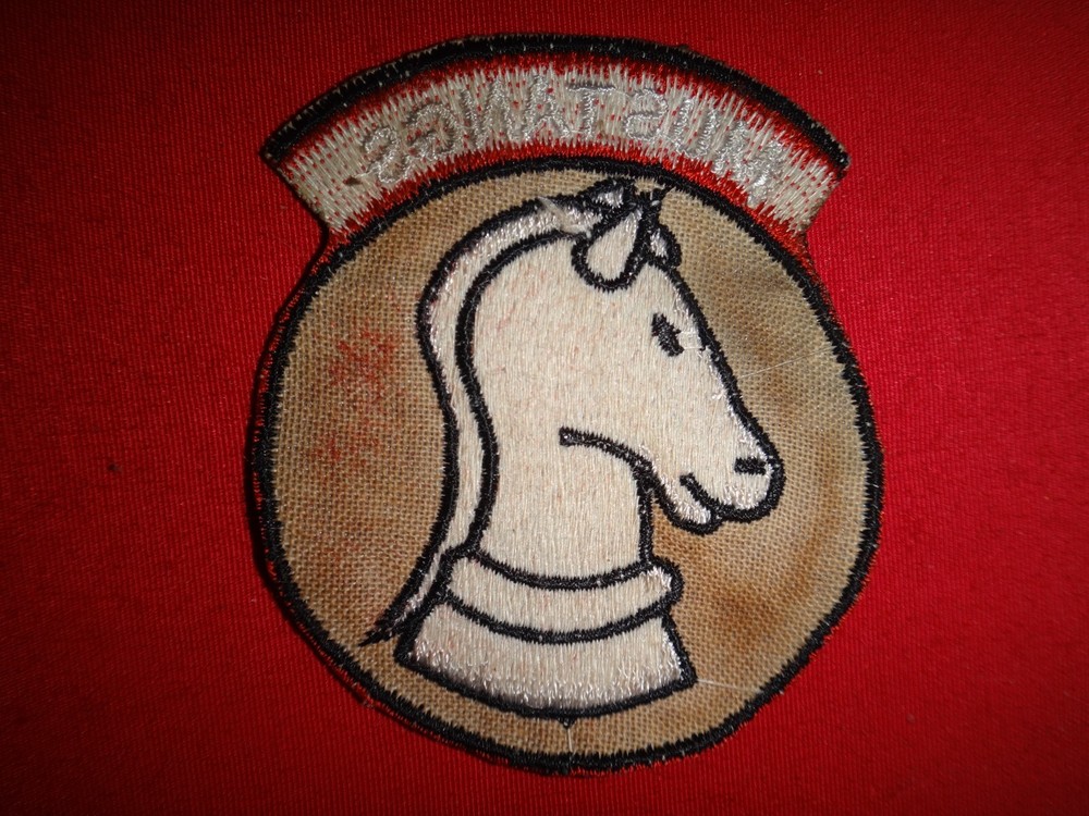 Vietnam War US D Troop 1st Squadron 4th Cavalry Regiment MUSTANGS Patch