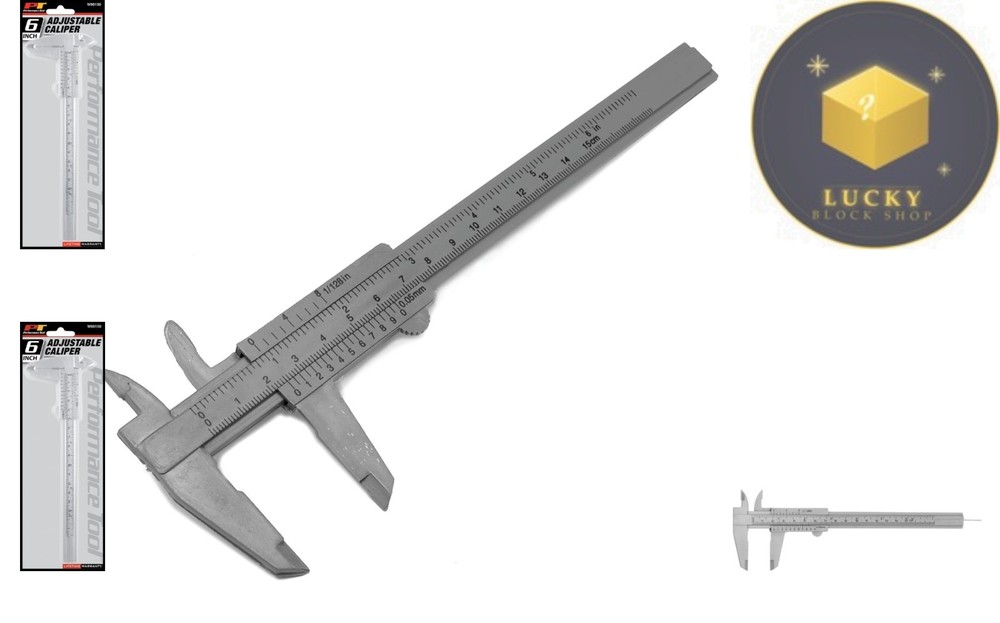 W80150 6-Inch Plastic Caliper - Precision Measuring Tool for Every Project