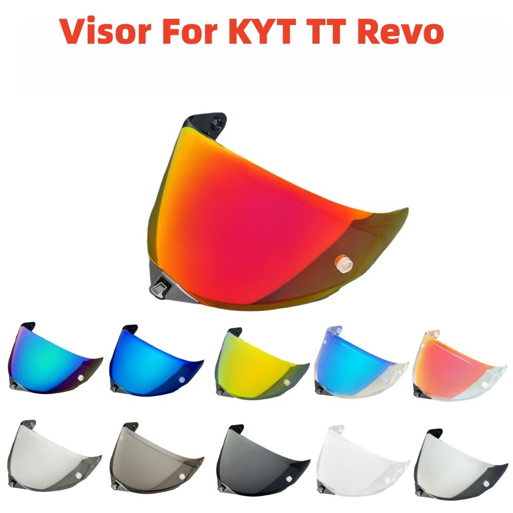 Helmet Visor Lens Fits For KYT TT Revo Motorcycle Helmet Lenses Shield