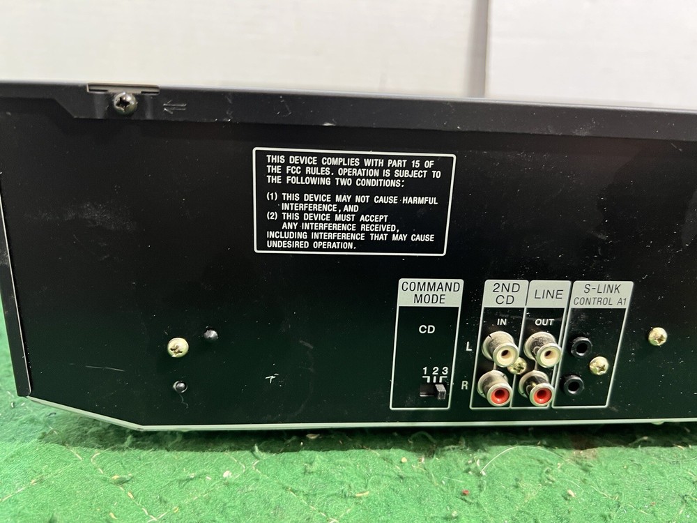 Sony CDP-C360Z 5 Disc Carousel CD Player TESTED WORKING No Remote