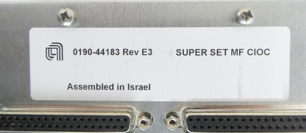 AMAT Applied Materials 0190-44183 Super Set MF CIOC Module Working Surplus