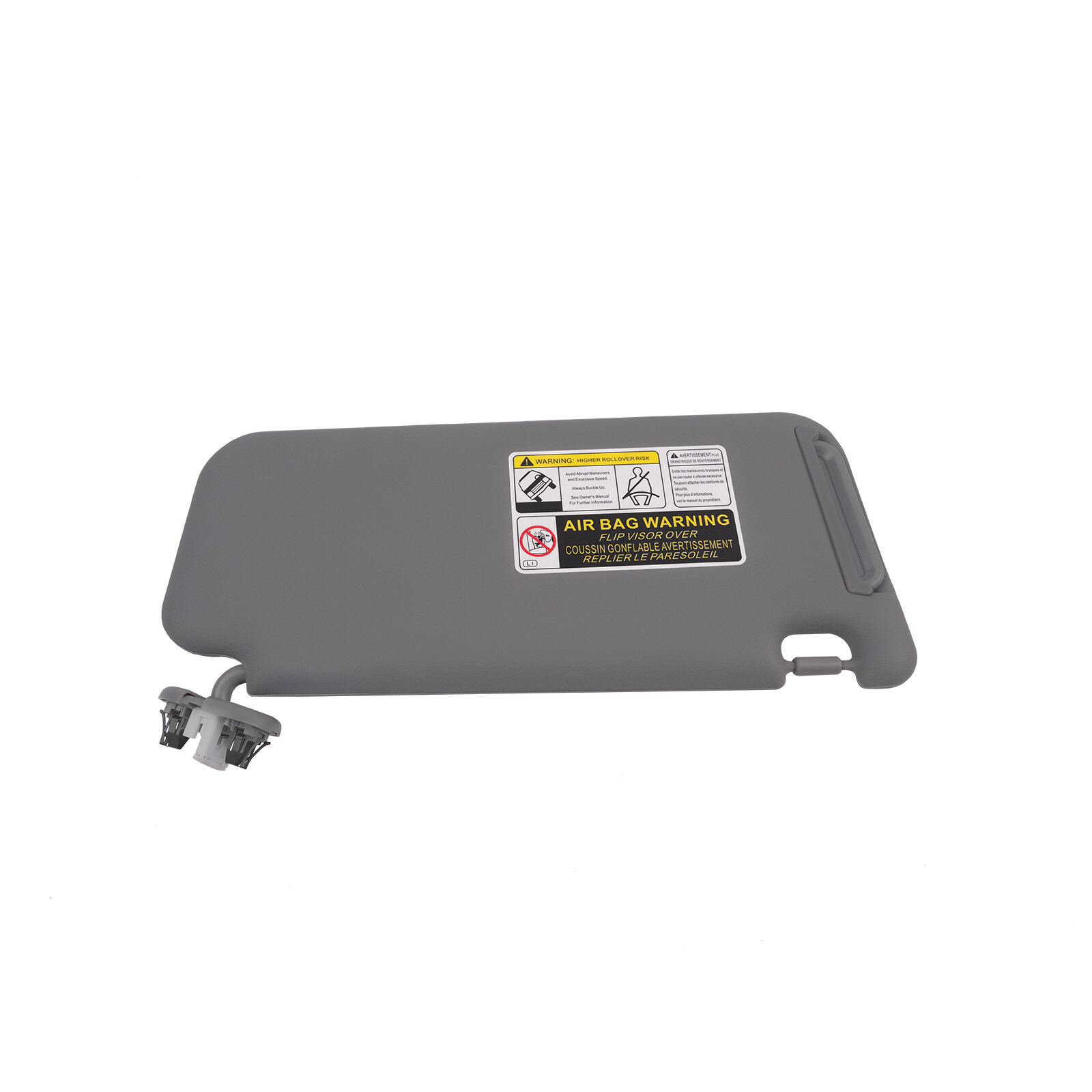 Gray Sun Visor Pair Left & Right Side For Toyota RAV4 2006-2012 74320-42501-B2