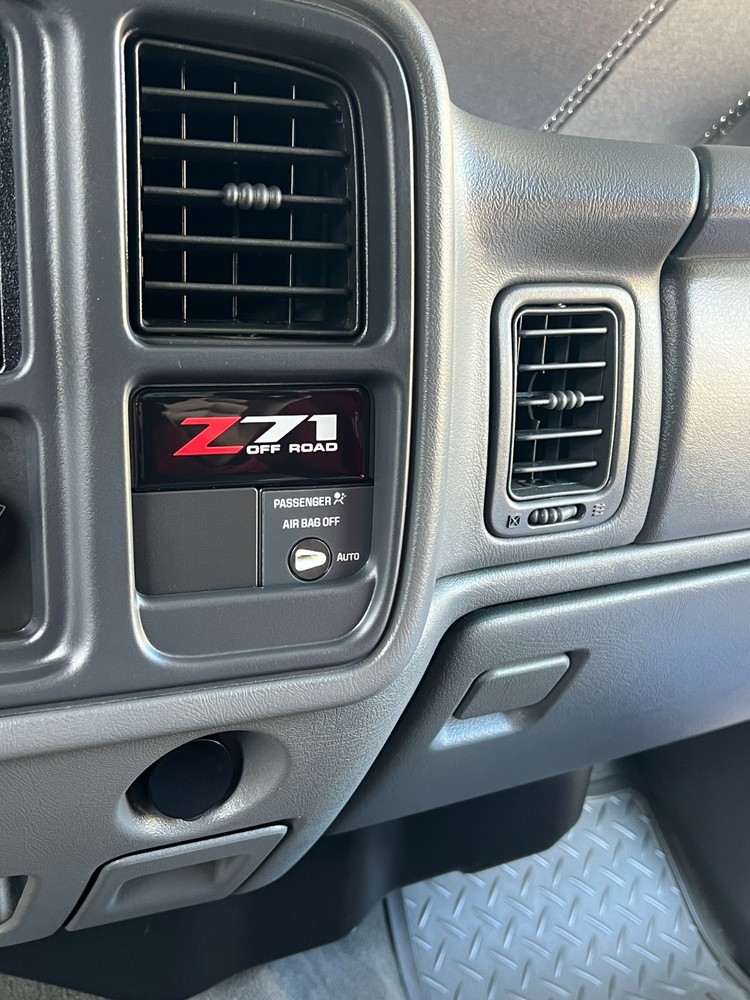 Silverado Dash emblem- Z71