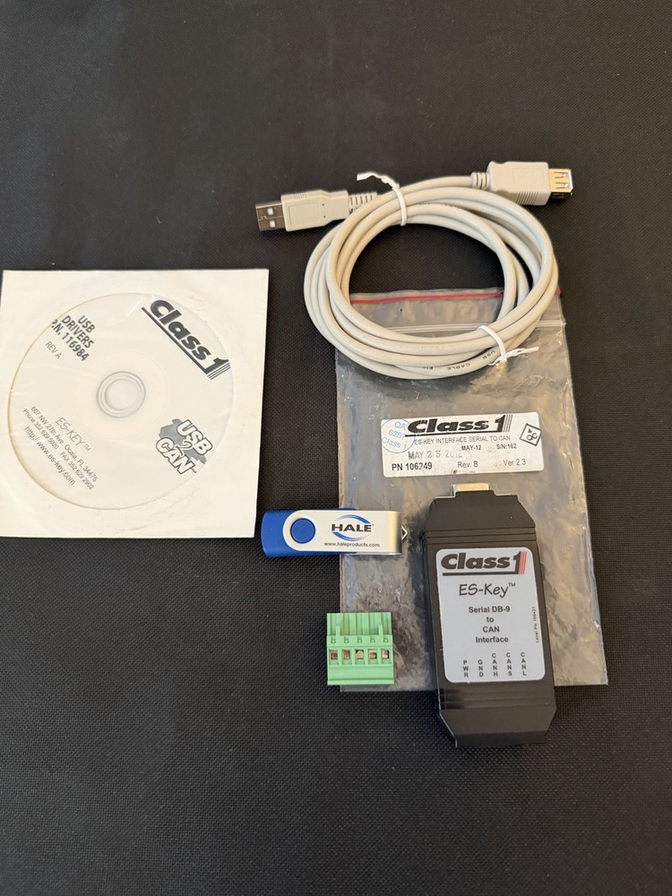 Class 1 ES-KEY INTERFACE SERIAL TO CAN - 106249