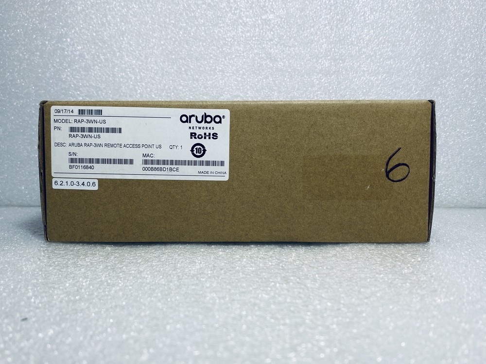 Aruba RAP-3WN Remote Access Point, RAP-3WNUS - (READ)