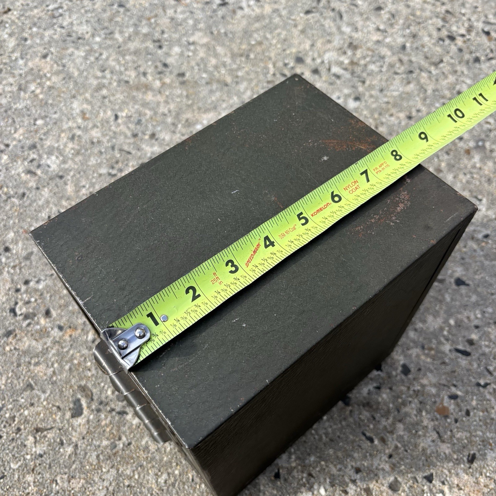 Vintage Kennedy Manufacturing Industrial Metal 6 Drawer Small Parts Cabinet