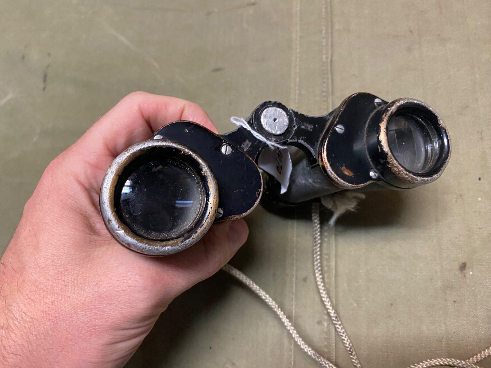 ORIGINAL WWII GERMAN ARMY 6X30 BINOCULARS