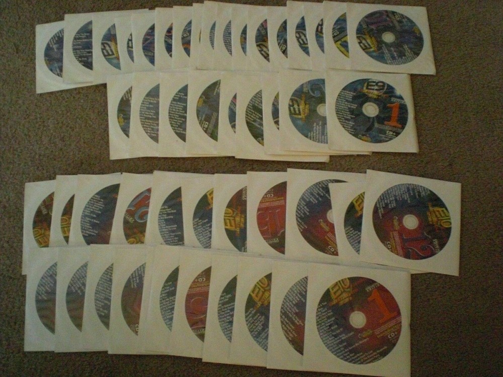 Chartbuster Karaoke Essentials - E-7 & E-8 & E-9 & E-10 SETS CD+G 115 Disc SET