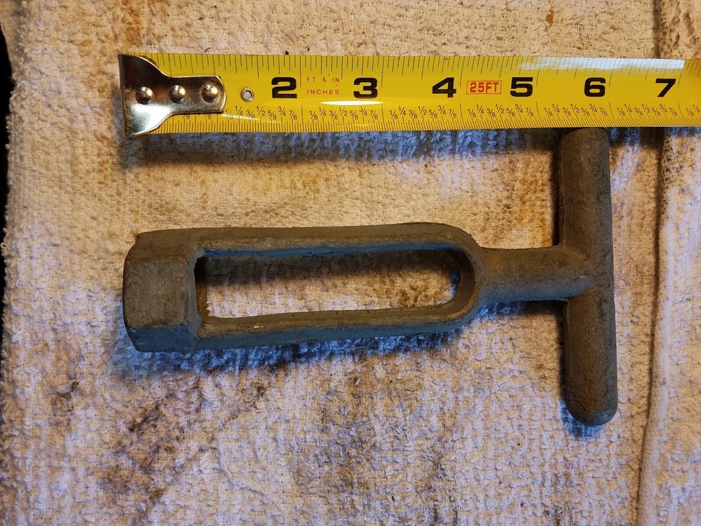 Vintage Galvanized Water Valve Tool