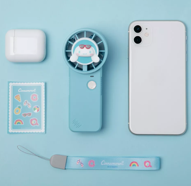 ROYCHE Sanrio Characters Handy Fan - CINNAMONROLL