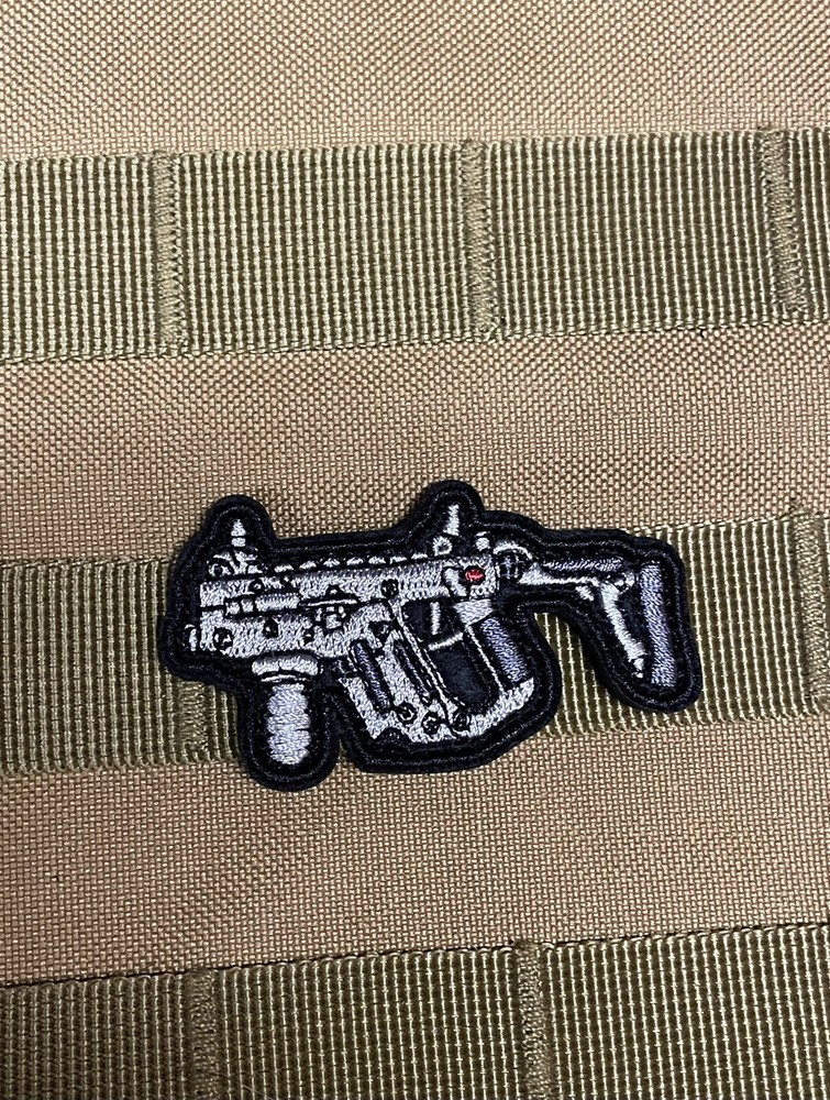 Vector SMG Submachine Gun Patch Army Weapon Tactical Morale Hook Loop Fennec