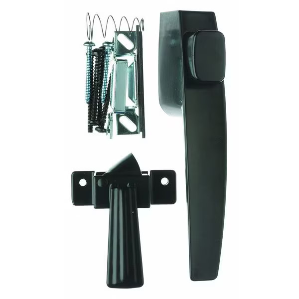 Wright Products Push Button Latch, Black VF333BL Wright Products VF333BL