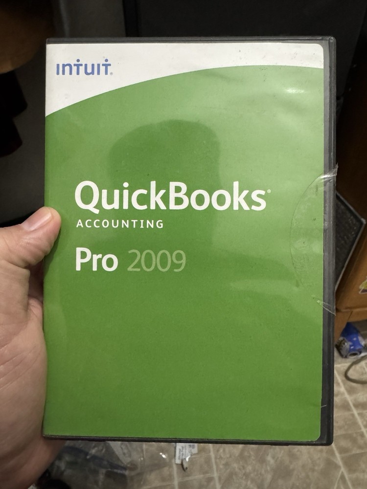 Intuit Quickbooks Accounting Pro 2009 for PC Window XP