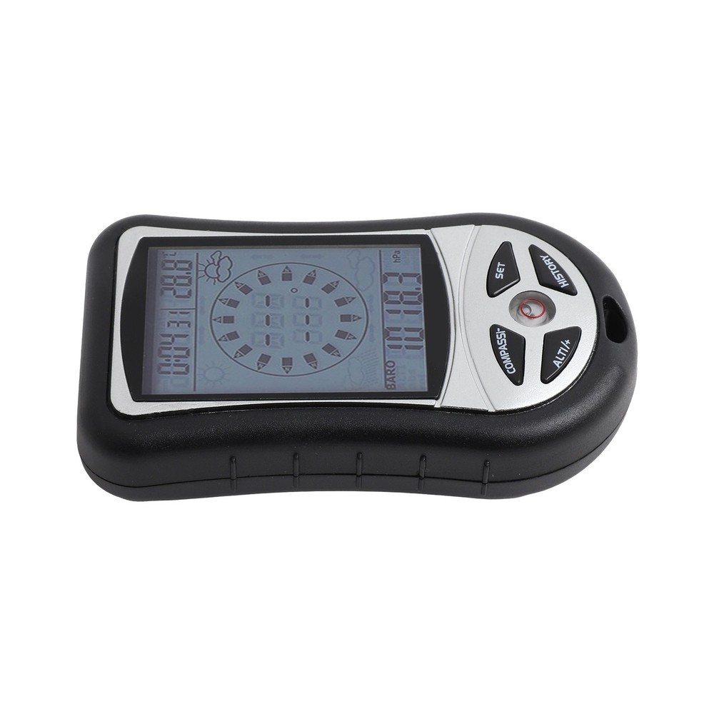 Sturdy Multi Function Pocket Altimeter Barometer Thermometer for Outdoor Use