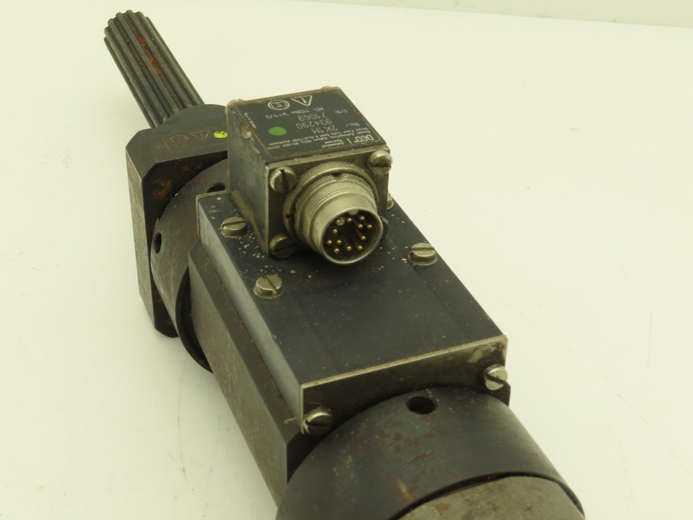 Gardner Denver 2 BB 933872 Servo Nutrunner Inline Tool w/Transducer Spline End