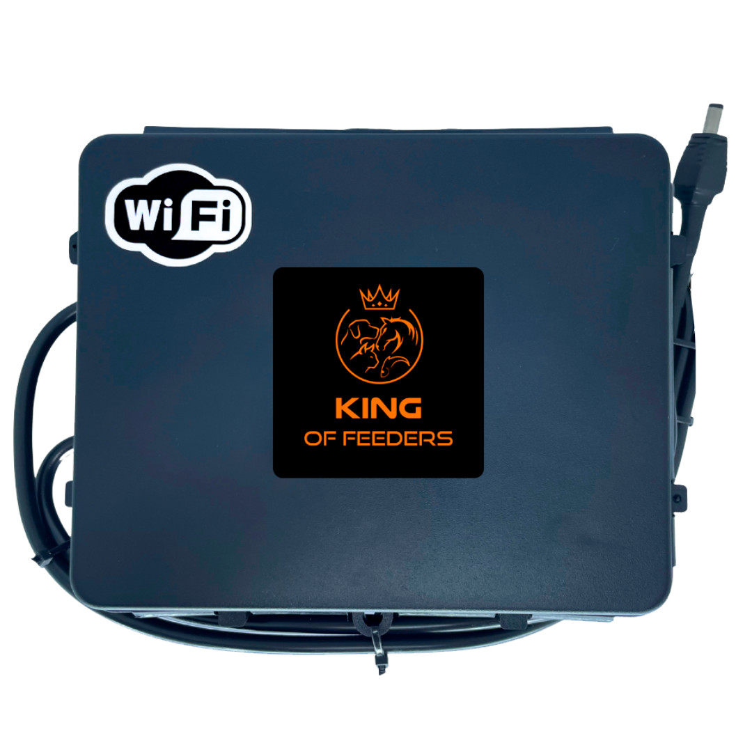 Automatic Feeder, Food Dispenser for Small and Large Animals with WiFi Timer Kit