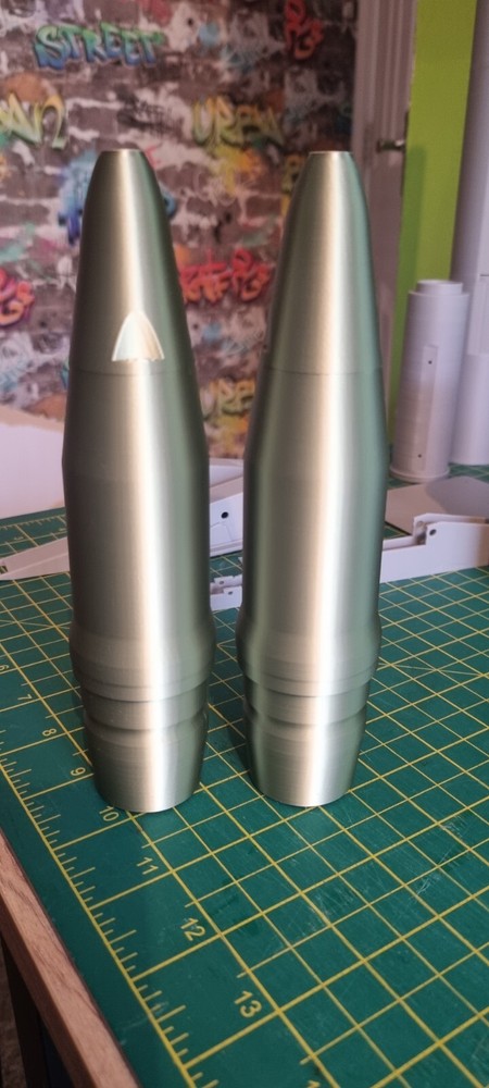 Replica Bofors L60 Projectile shell 3D printed Plastic