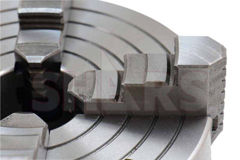 Shars 8" 4 Jaw Independent Lathe Chuck D1-4 TIR Runout Certificate R[