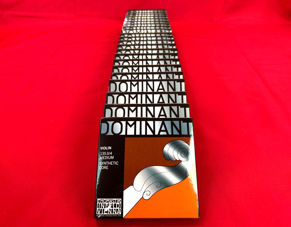 100% Authentic Thomastik Dominant 135B Violin String Set 3/4 E Ball End