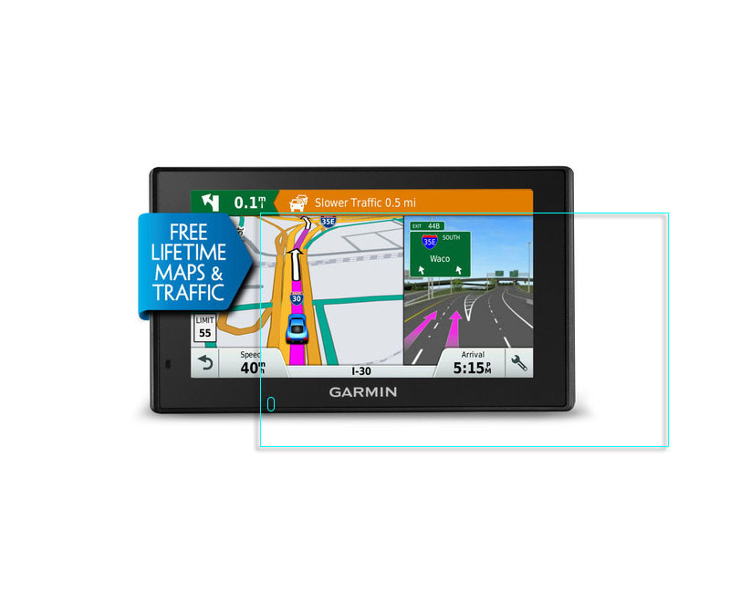 Crystal Clear Screen Protector for Garmin DriveSmart 50LMT