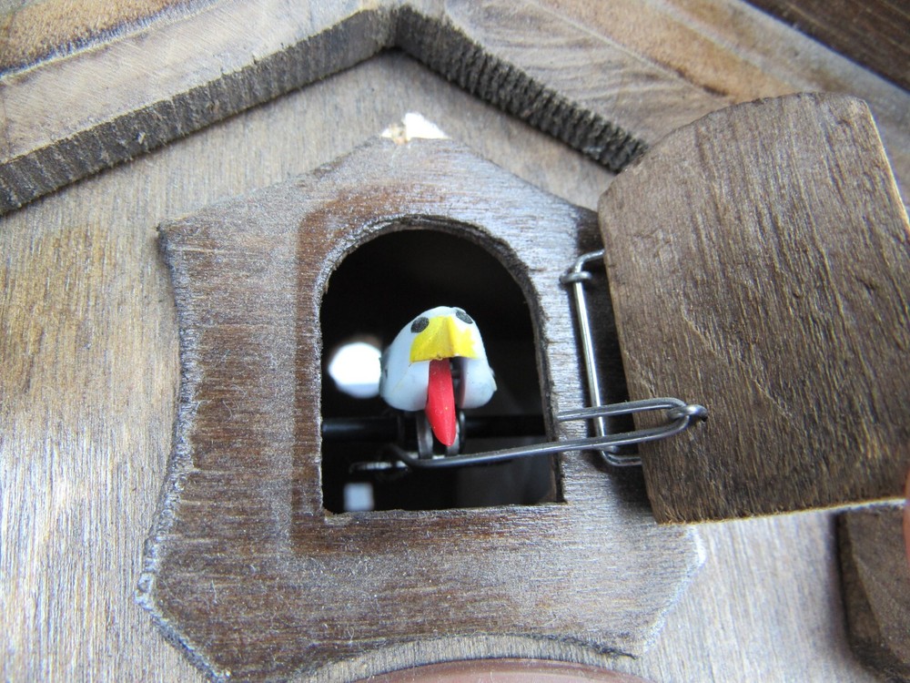 VINTAGE cuckoo clock GERMANY Black Forest Regula CUCKOO CLOCK CO.