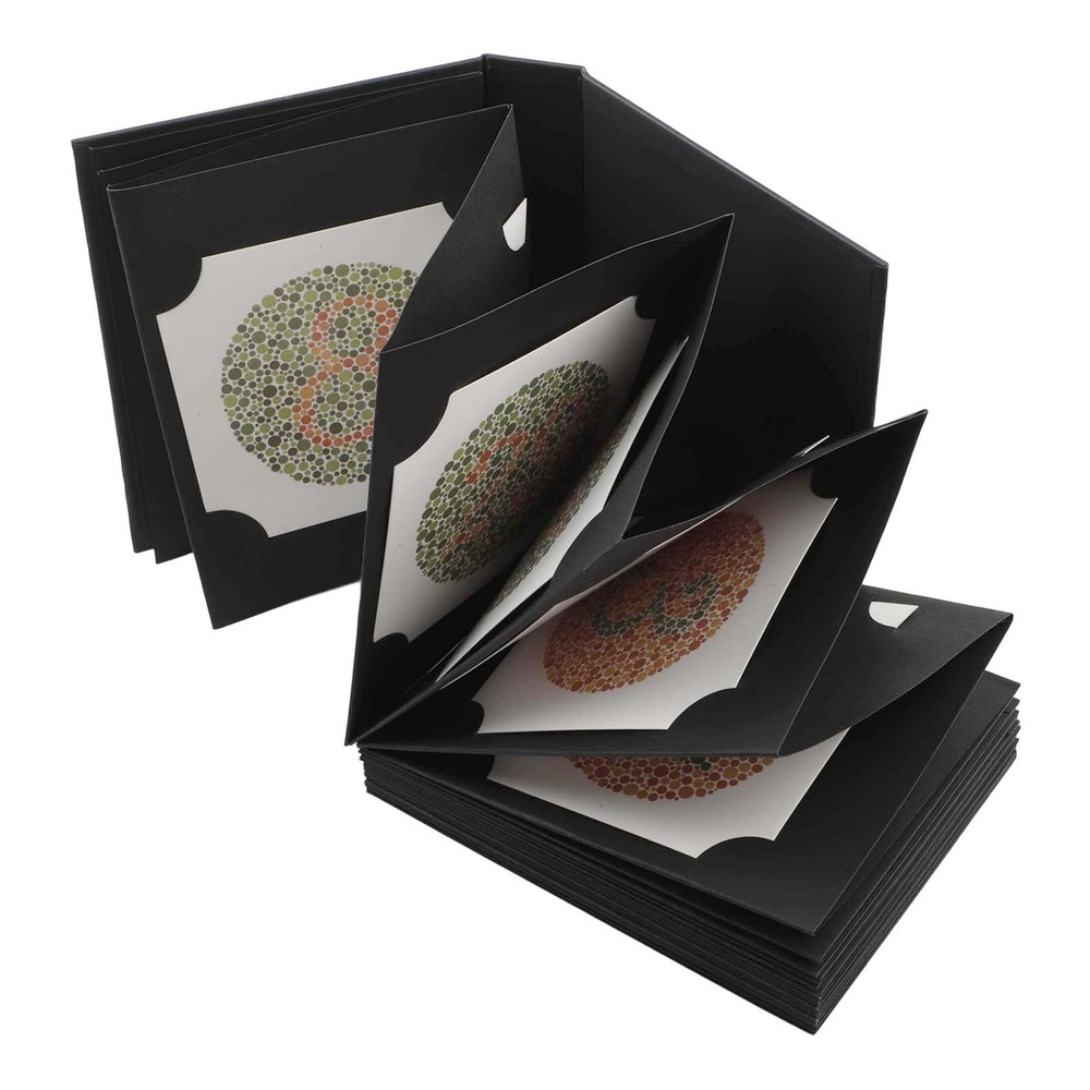 Ishihara Optical Testing Book with Eye Shading Lenses for Professionals