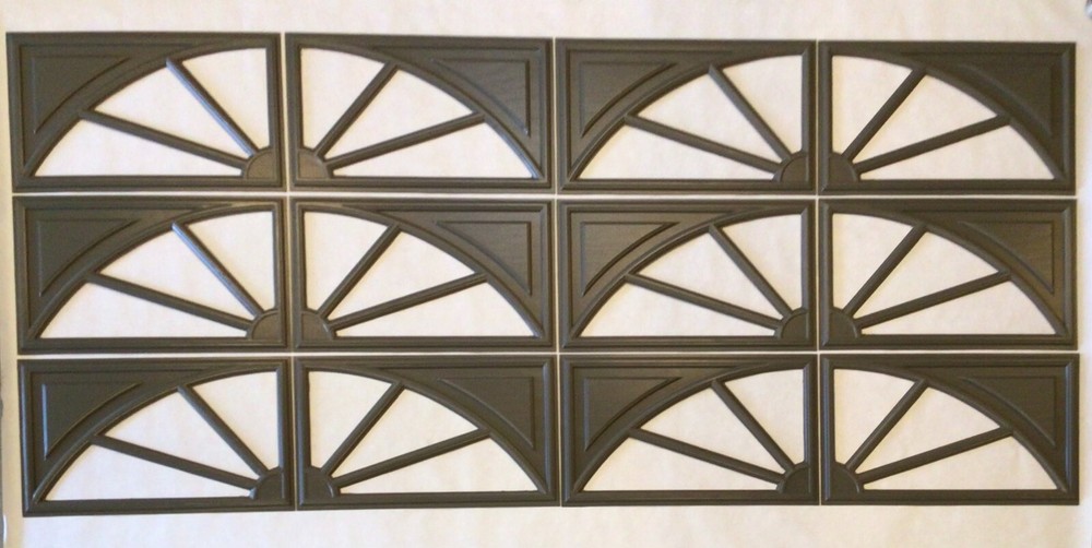 12 Amarr Prairie Replacement Insert for Short Panel Amarr Garage Door Terratone