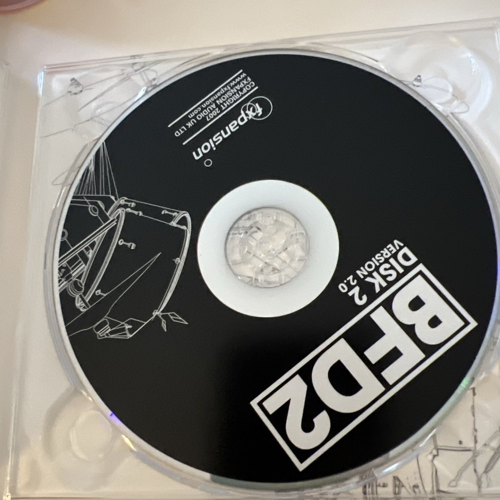 BFD2 FX Pansion FXPansion 5 disc disk Set