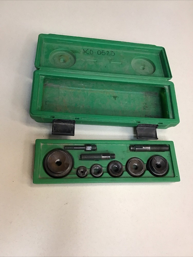 Greenlee Ratchet Knockout Partial Punch Driver Set 1806  “As Shown”
