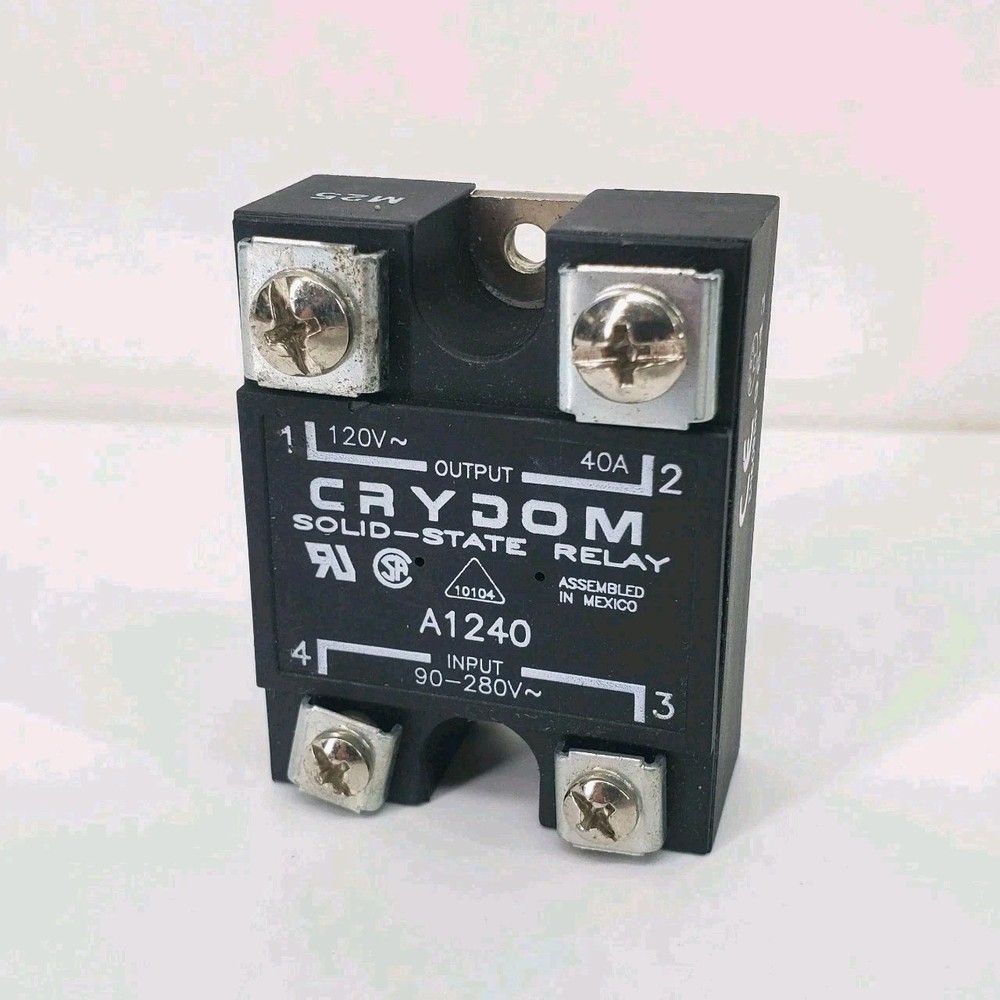 Crydom A1240 Solid-State Relay 40A 120V Output 90-280V Input