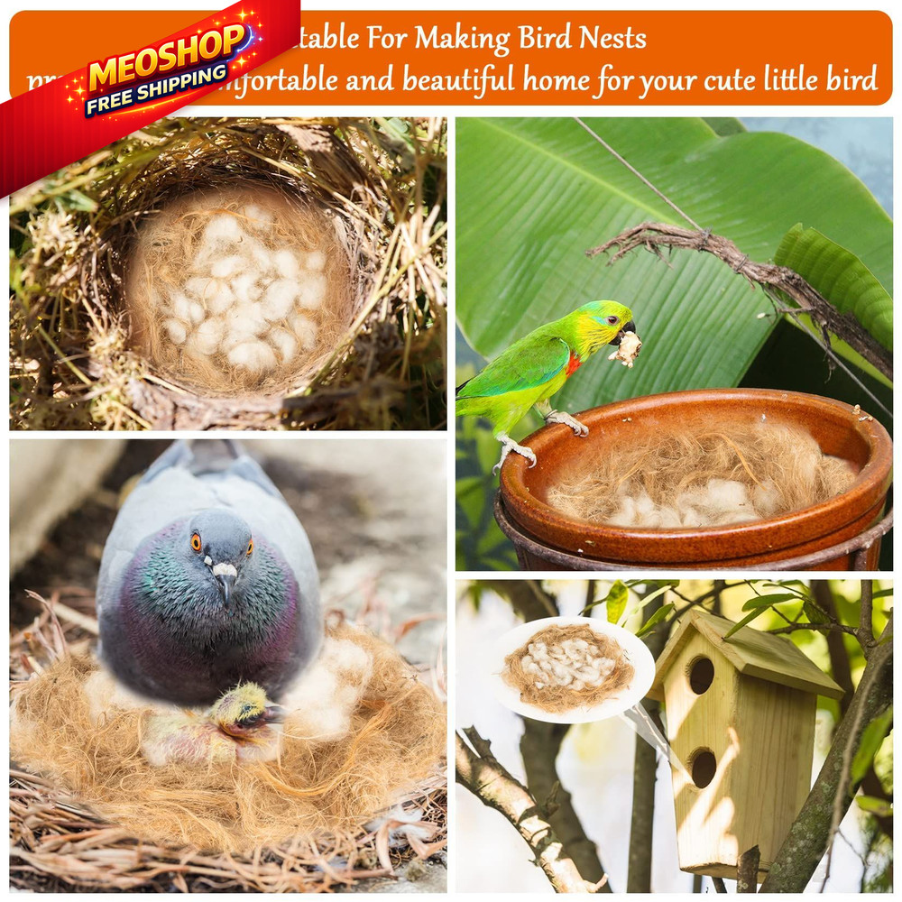 Sukh Bird Nesting Material - Nests Bedding Hummingbird No