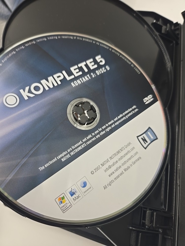 Komplete 5 Native Instruments Collection Bundle Absynth Piano Guitar - Software