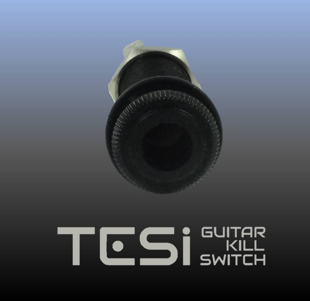 Tesi Premium Stereo Output Barrel Jack - Black