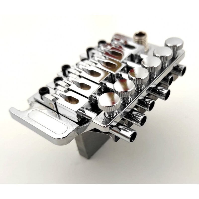 Chrome FLoyd Rose Single locking system Tremolo, 42mm Nut, block 32, L92mm