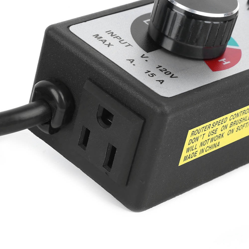 Variable Fan Speed Controller 1800W For Hydroponic Inline Fan Exhaust US Plug