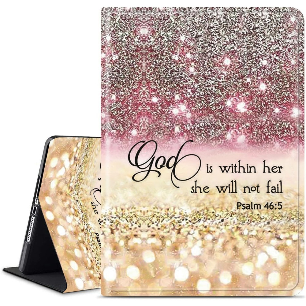 Compatible for iPad 9th 8th 7th Generation Case,Adjustable Stand with Auto Wa...