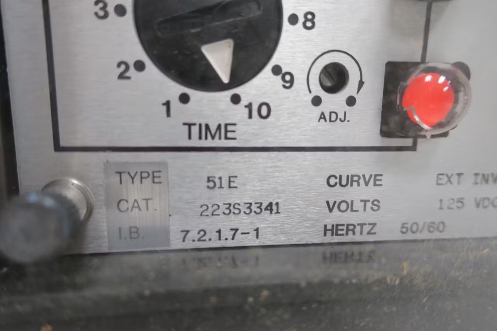 Abb 51E 223S3341 Circuit Shield Overcurrent Relay 125v-dc