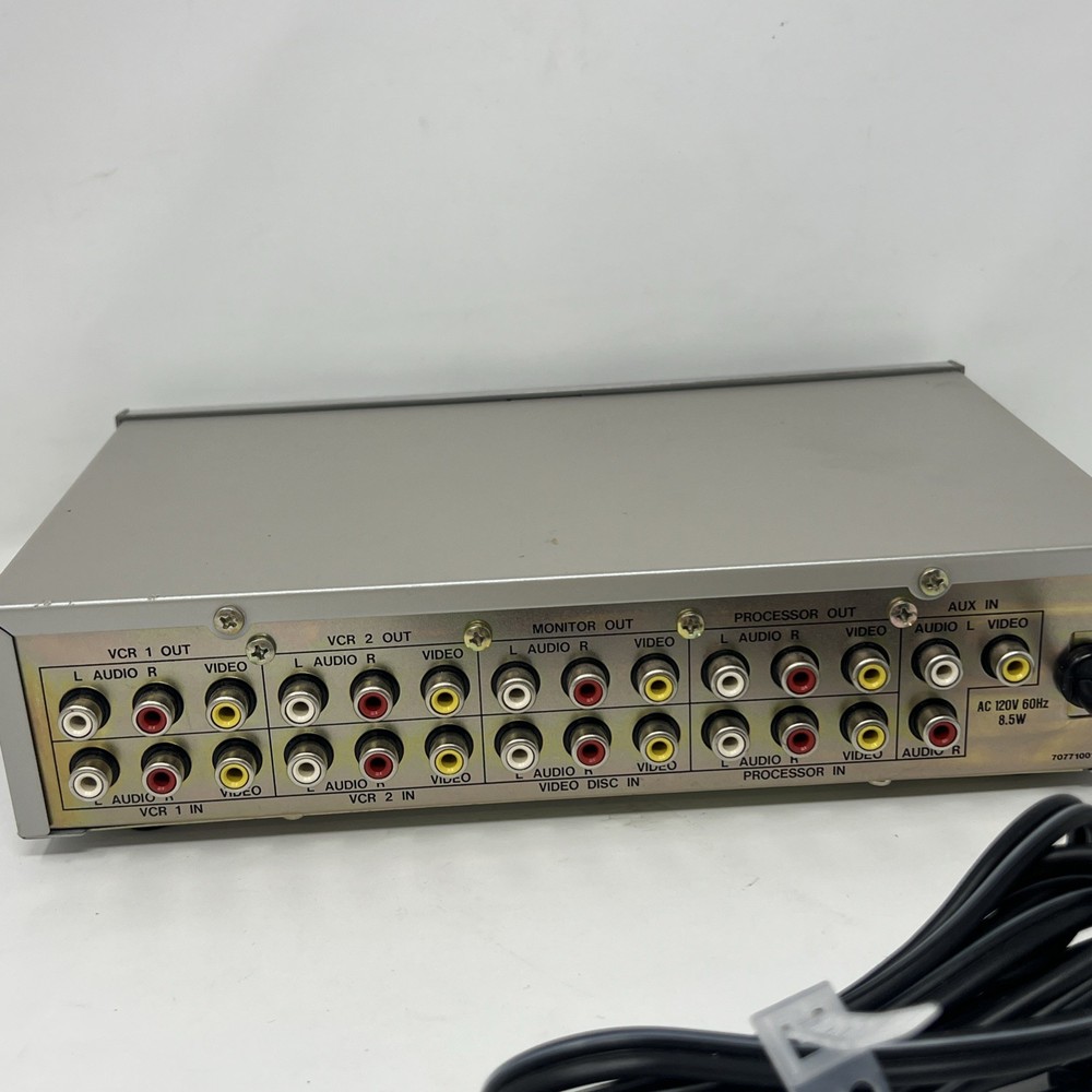 Archer Model 15-1263 Video Audio Control Center Switcher