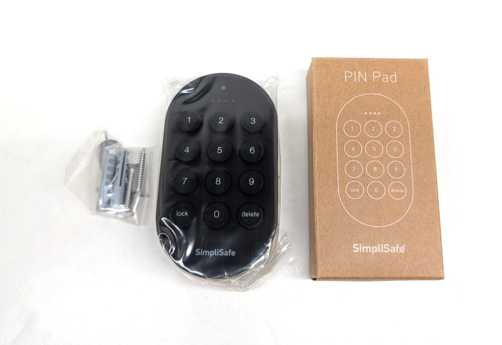 SimpliSafe Smart Lock PIN Pad (Black), Remote Access Replacement ONLY
