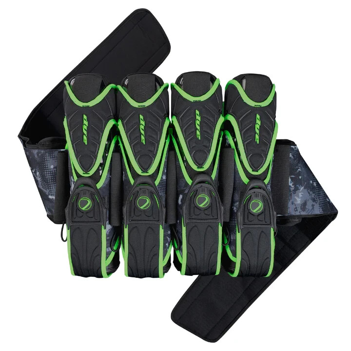 Dye Assault Pack PRO Harness 4+5 Dyecam Black/Lime