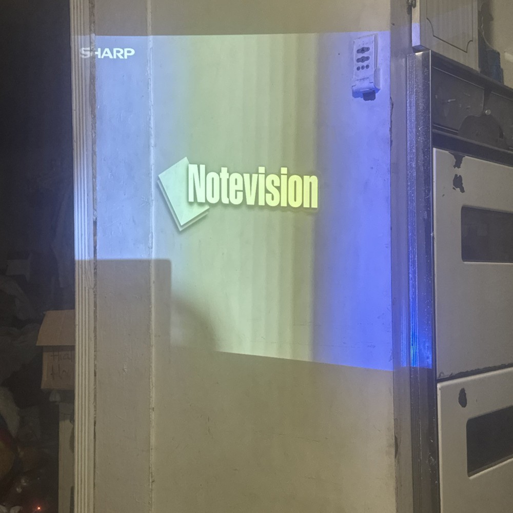 Sharp XR-32X DLP Multimedia Notevision Projector bundle TESTED