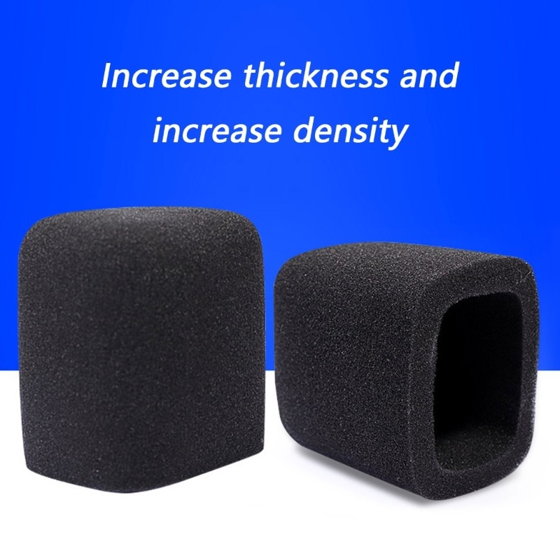 Professional Microphone Cover Wind Screen Wind Defender for Studio Recording